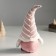 Interior doll "Grandmare in a pink cap, with heart" 15x10x38 cm