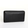 Women's wallet on a magnet, black color