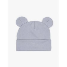 Шапочка детская Amarobaby Nature essence bear, размер 40-42, цвет серый