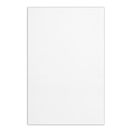 Notepad for flipchart Calligrata, 67.5 x 98 cm, 20 sheets, 80 g/m2, white 92%, white-2
