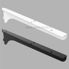 Bracket l = 370 mm right, white color
