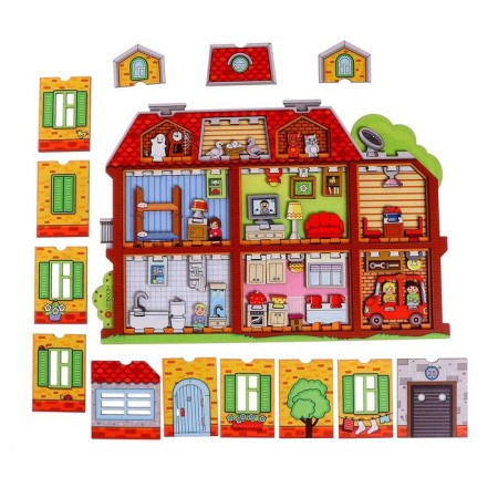 Puzzle "Cozy House"-3