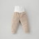 Kinderlitto Kinderlitto kit "Bear", 2 subjects: sweatshirt, pants, height 68-74 cm, color milk with beige
