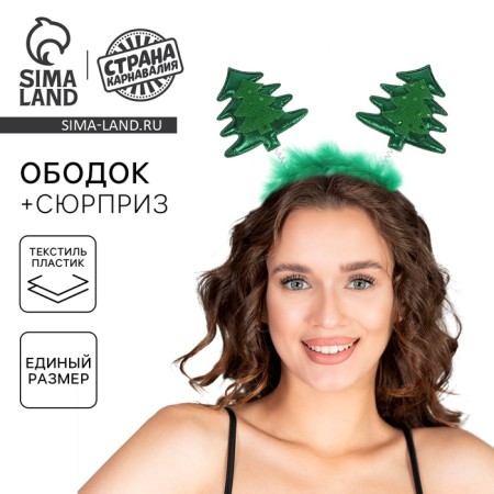 New Year's rim "Christmas tree" + gift, for the New Year