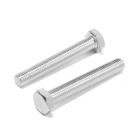Bolt "LOM", with a hexagonal head, galvanized, Din933, M12x80 mm, 1 kg