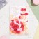 Postcard "Happy anniversary 80!" Summer breakfast, embossing, congruff, a4