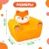 Soft toy-peel "Fox"