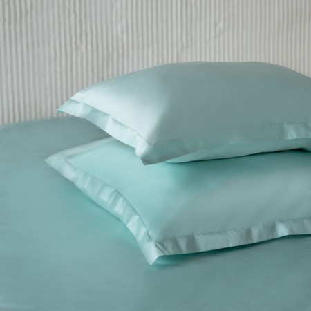 KIA pillowcase set, size 50x70 cm, turquoise color, 2 pcs-1