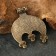Amulet lunar "well -being", brass