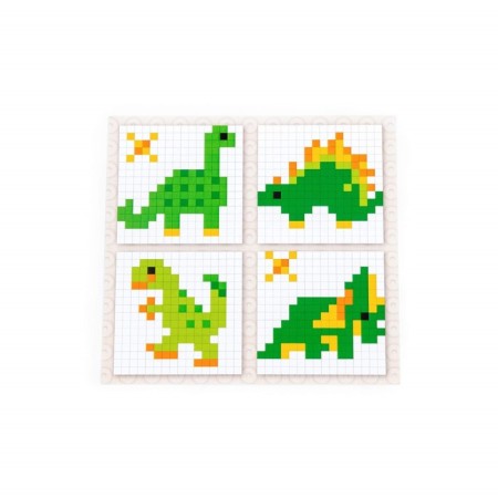 Designer Classic "Mosaic No. 3. Dinosaurs ", 350 details, in the package-5