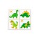 Designer Classic "Mosaic No. 3. Dinosaurs ", 350 details, in the package