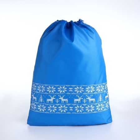 New Year's bag on the lace, the color is blue-2