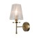Wall lamp 1x40W E14, size 14x19.5x31 cm