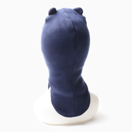 Hat-shuttle for a boy, indigo color, size 46-50-2