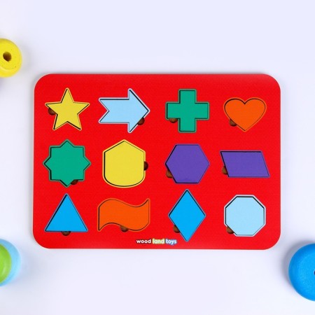 Frame-Lessh M. Montessori "Geometric figures 3"