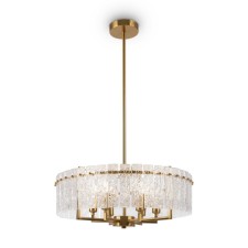 Caustra Freya Fr5166PL-06BS Basilica, 500x500x800 mm, E14, 6x40W, brass color