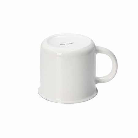 Porcelain shade mug "New Year. Santa Claus with sleds ", 380 ml, white color-2