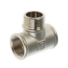 Тройник Valtec, 3/4", внутренняя/наружная/внутренняя резьба