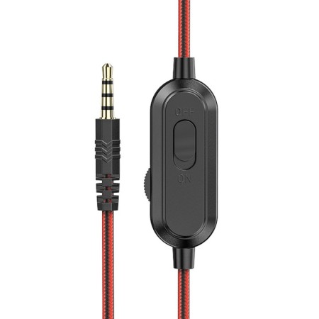 Hoco W103 headphones, gaming, invoices, microphone, 3.5 mm, 1.2 m, black-5