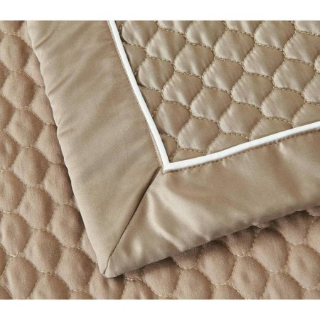 A set with a veil "Molly", size 160x220 cm, 50x70 cm, coffee color-3