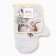 Set of kitchen. Dolyana "Zaychata": mittens 20x28 cm, severity 17x17 cm, 35% HL, 65% PE
