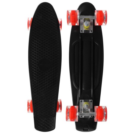 Penniboard Onlytop, 56x15 cm, light wheels PU 60x45 cm, aluminum frame, black color-1