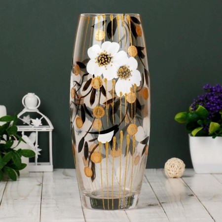 Vase "Jasmine" oval D-7.5cm; 10x26 cm