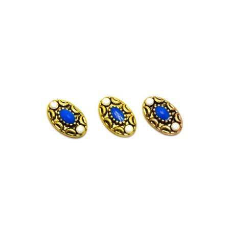 Metal design TNL “Gold”, No. 04, 5 pcs