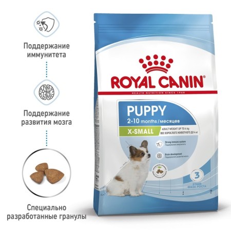 Сухой корм RC X-Small Puppy для щенков, 500 г-1