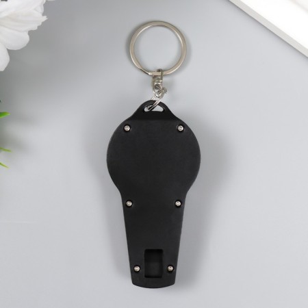 Light Light+whistle on the ring "Style" 2 modes, 6 diodes mix 7.5x3.7x1.5 cm-4