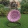 Siri pillow, diameter 115 cm, pink color