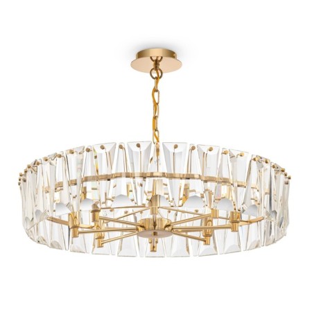 Suspension lamp Maytoni Mod043PL-08G, 8XE14, 60W, 75x75x66.8 cm, Color Gold-5