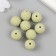 Busina silicone "Round with a beam" Herbal d = 1.5 cm