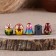 Finger Theater "Masha and the Bear", birch bark