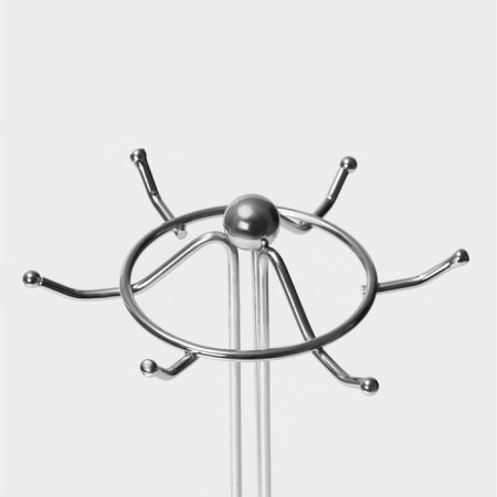 Circle kitchen forces stand, 40 cm, silver color-2