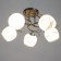 Milava chandelier 5he27 40W black-chromium 62x62x27 cm Bayerlux