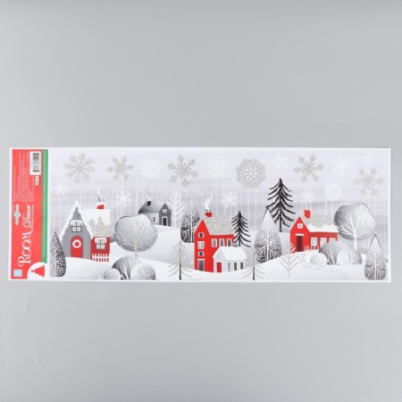 Decorative sticker Room Decor "New Year's Night" 21x53 cm