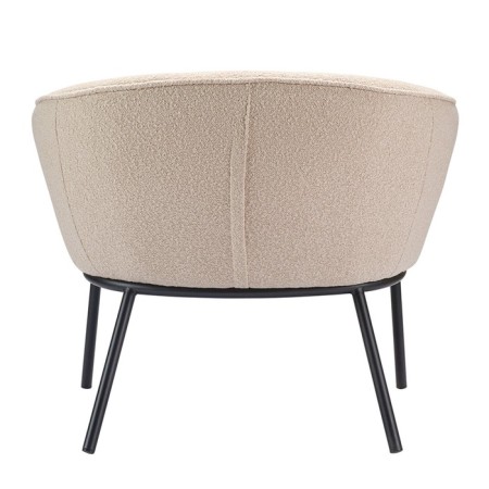 Paal lounge-peel, 740 × 700 × 650 mm, book, beige color-13