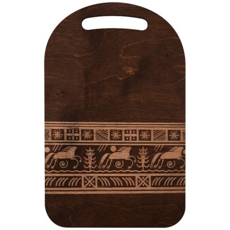 Dressing board Multida "Folklore", birch, size 29x18.5 cm
