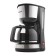 Coffee maker KitFort KT-715, drip, 1000 watts, 1.2 l, silver-black