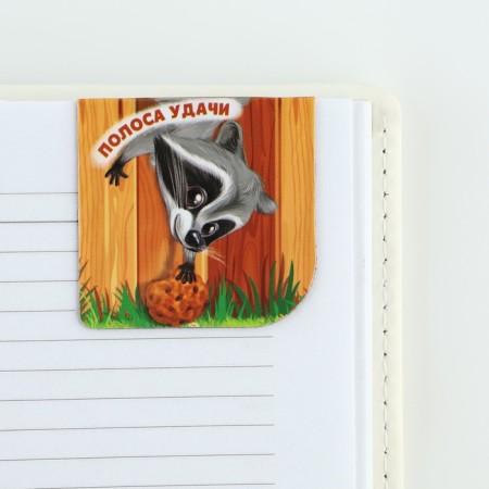 Magnetic bookmarks for books "with cookies are more interesting", 4 pcs-4