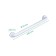 Building for a bath, white color (45 cm)