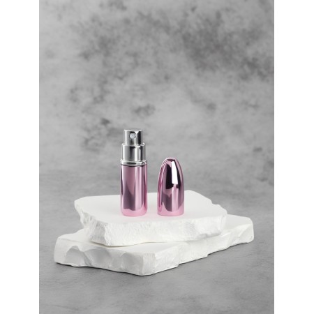 Perfume bottle "Bullet", with a spray, 3 ml, pink color-1