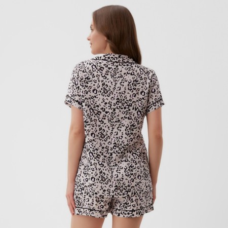 Female pajamas (shirt and shorts) KAFTAN LEO p. 52-54, pink-8