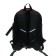 Youth backpack, 40 x 28 x 18 cm, ergonomic back, Stavia "machine", black