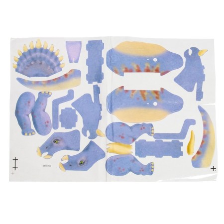 Electronic designer "Mechanical Tecratops", 90 elements, stickers-4