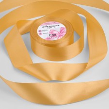 Satin tape, 40 mm × 23 ± 1 m, color ocher No. 114