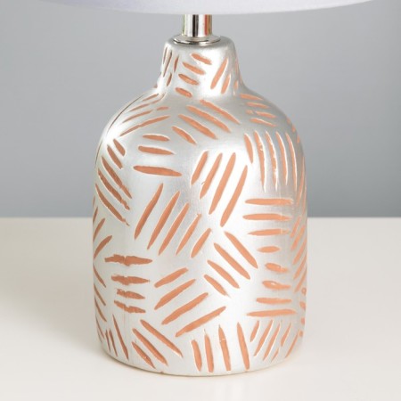 Board lamp "Athena" E27 40W silver 22x22x34cm Risalux-3