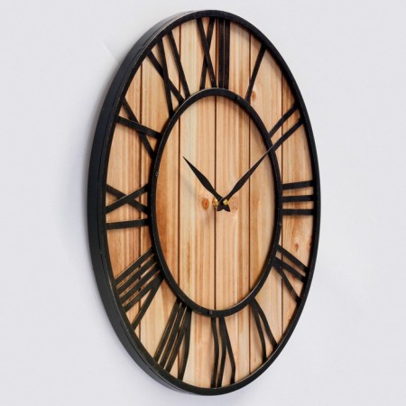 Wall clock, series: loft, "Atacor", smooth move, D-50 cm-1