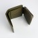 Women's wallet on magnet, green color